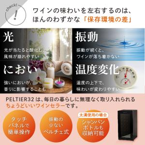 ワインセラー ルフィエール PELTIER32...の詳細画像4