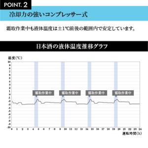 -5℃で氷温保管できる 日本酒セラー -5℃ ...の詳細画像5