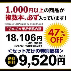 ワインセット 赤セット 赤だけ 特選 12本+...の詳細画像5
