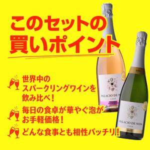 ワインセット 赤白ロゼ泡 スパークリング 格安...の詳細画像4