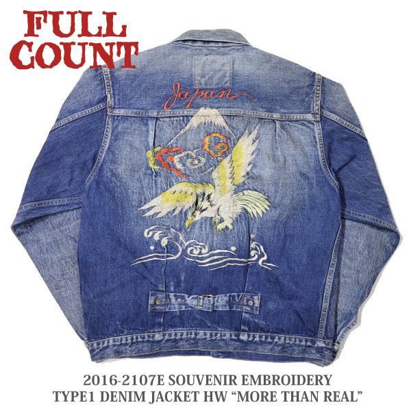 フルカウント 2016-2107E SOUVENIR EMBROIDERY TYPE1 DENIM ...