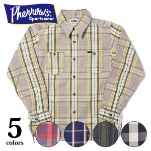 Pherrow's（フェローズ） 長袖 シャンブレー ワーク シャツ L S 720ws
