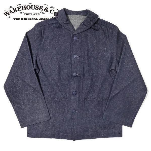 ウエアハウス 2220 U.S.NAVY SHAWL COLLAR COVERALL ショールカラー...