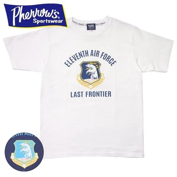ネコポス送料200円 フェローズ 25S-PT32 ELEVENTH AIR FORCE プリントT...