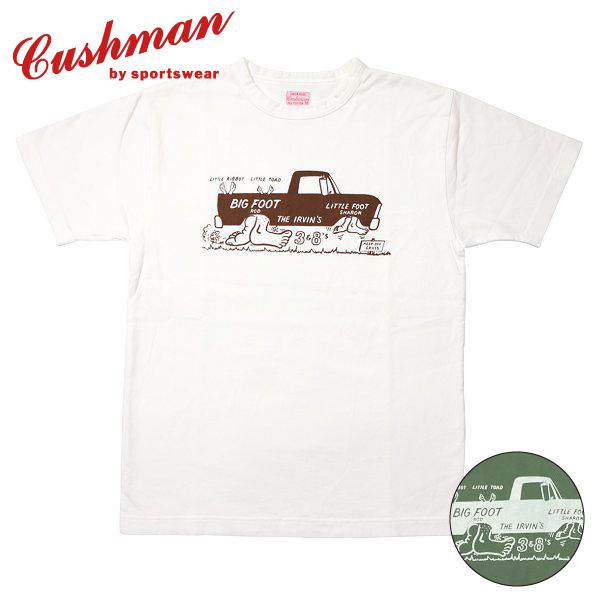 ネコポス送料200円 クッシュマン 26868 PRINT TEE BIG FOOT プリントTシャ...