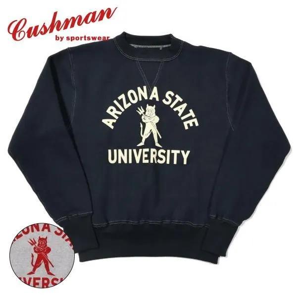 クッシュマン 26901P PRINT SET IN SLEEVE ASU セットインスウェット ス...