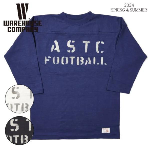 ネコポス送料200円 ウエアハウス Lot 4063 7分袖フットボールTシャツ ASTC WARE...