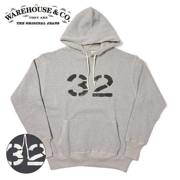 ウエアハウス Lot 450 2本針フード NO.32 スウェットパーカー スエット WAREHOU...