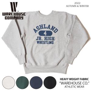 ウエアハウス Lot 483 ASHLAND リバースウィーブ スウェット スエット WAREHOUSE[2022年秋冬新作]