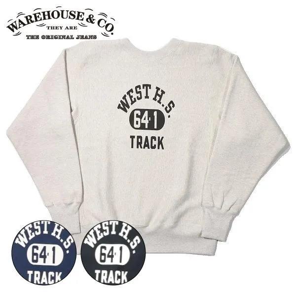 ウエアハウス Lot 483 WEST H.S. リバースウィーブ スウェット スエット カレッジ ...