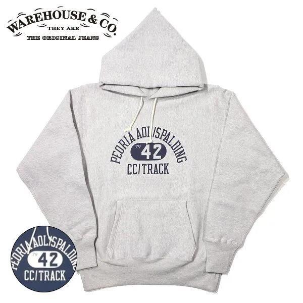 ウエアハウス 484 PEORIA リバースウィーブ スウェット パーカー REVERSE WEAV...