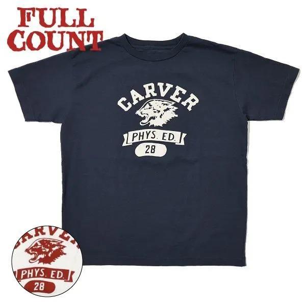 フルカウント 5500PT-12 CARVER プリントTシャツ FULLCOUNT 2025年春夏...
