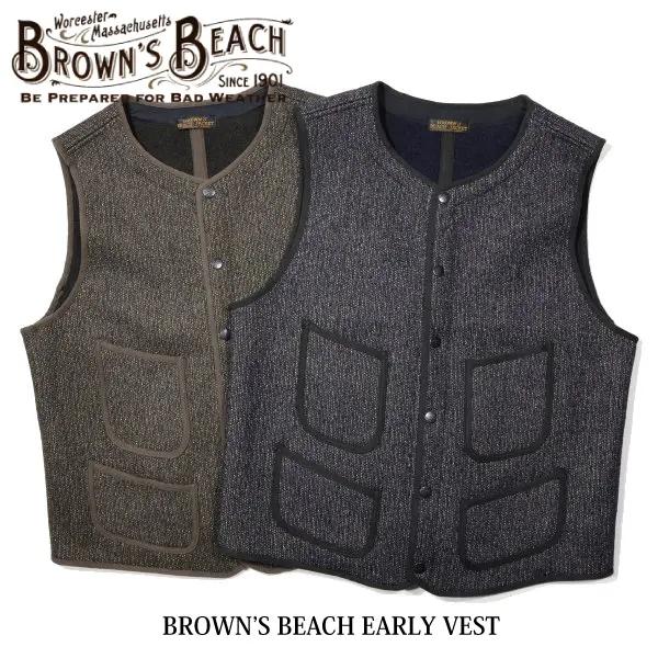 BROWN'S BEACH EARLY VEST BBJ-001 アーリーベスト ブラウンズビーチ ...