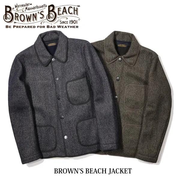 BROWNS BEACH JACKET BBJ-003-22 ジャケット カバーオール ブラウンズビ...