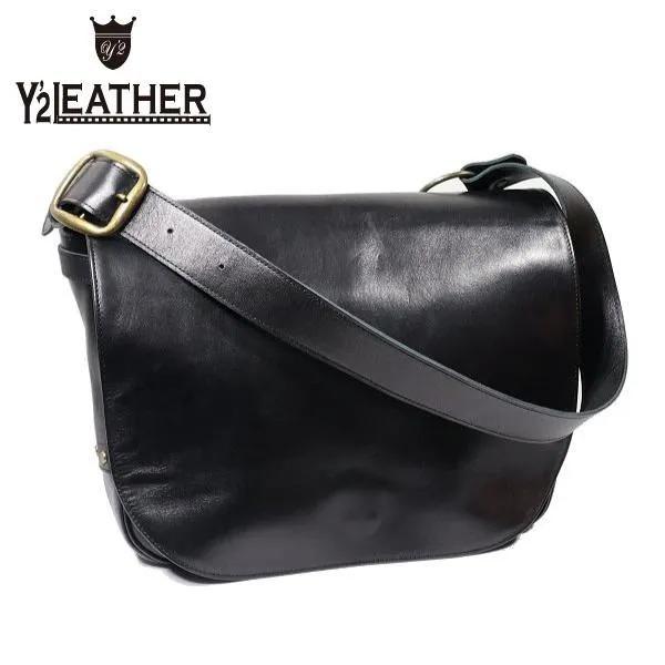 ワイツーレザー BG-10 ECO HORSE MAIL BAG エコホース メールバッグ ショルダ...