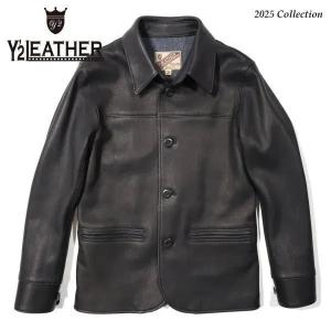 ヴィンテージ レザーカーコート 牛革 楽天市場】【予約2025年秋冬入荷予定】 Y'2 LEATHER ワイツー