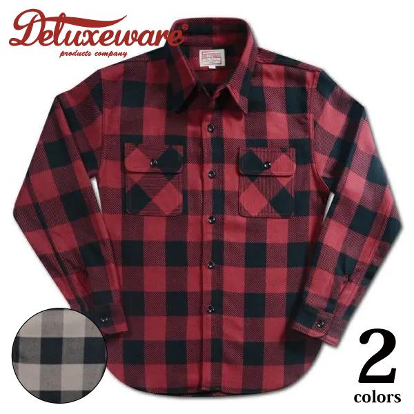 デラックスウエア HV-00A 50s BUFFALO CHECK バッファローチェック フランネル...