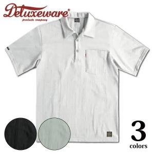 DELUXEWARE（デラックスウエア） OCTS-00 WH OPEN COLLAR T-SHIRT