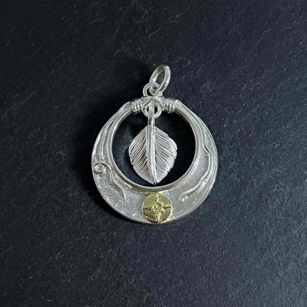 ファーストアローズ K18付 穴抜きハートフェザーメタル P-050FIRST ARROW'S