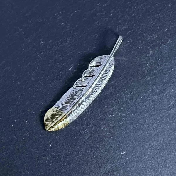 ファーストアローズ K18付 先金フェザー(L)ペンダントヘッド P-474L FIRST ARRO...