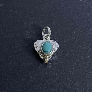 k18 ターコイズ付 平打メタル FIRST ARROW's ファーストアローズ K18付アラベスク・ターコイズ S&E