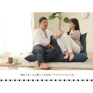 ソファ ソファー 座椅子 二人掛け リクライニ...の詳細画像3