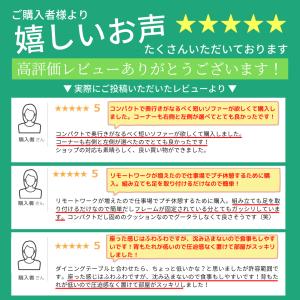 ソファー 2人掛け ダイニング 日本製 コンパ...の詳細画像1