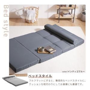 3WAY ソファベッド 2人掛け ダブル ソフ...の詳細画像5