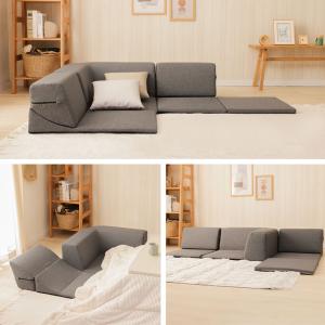 ソファ マット ローソファ コーナーソファ リ...の詳細画像3