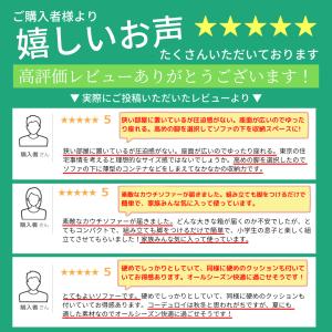カウチソファ 2人掛け コンパクト L字 日本...の詳細画像1