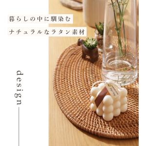 ランチョンマット 2枚 ランチマット ラタン ...の詳細画像4
