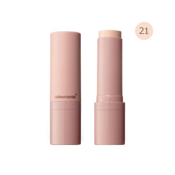 DERMASHARE ダーマシェア ヴィーガンナチュラルカバースティックファンデーション 21 アイ...