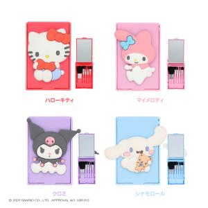 サンリオキャラクターズ ミニ メイクブラシセッ...の詳細画像1