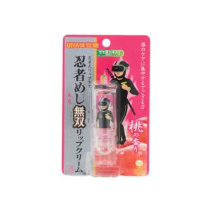 忍者めし 無双リップクリーム ＜桃＞ 【アウトレット/限定品】