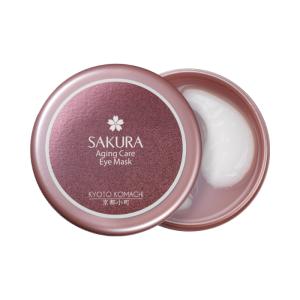 京都小町 サクラエイジングケア バイオセルロースアイマスク 60枚入り 90ml