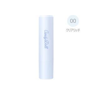 CandyDoll キャンディドール モイスチャーリップスティック+ 00 CLEAR RICH クリアリッチ 【アウトレット/リニューアル前品】