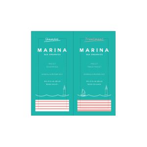 MARINA SEA ORGANICS マリーナシーオーガニック モイスト シャンプー＆トリートメント トライアル 10mL×2 【アウトレット/生産終了】