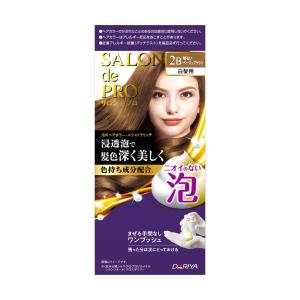 サロン ド プロ 泡のヘアカラー・エクストラリッチ（白髪用） 2B 明るいベージュブラウン 【アウトレット/生産終了】