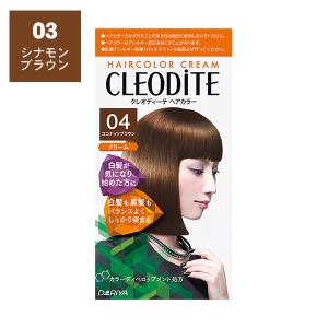 CLEODITE クレオディーテ ヘアカラークリーム 03シナモンブラウン / 白髪染め