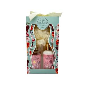 BLUE COUNTRY ブルーカントリー バスギフトセット / プレゼント ギフト ボディケア バスグッズ シャワージェル ボディソープ ボディクリーム バススポンジ