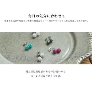 ピアス SUS316L パヴェ pave ニッ...の詳細画像4