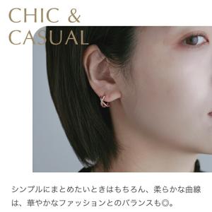 ピアス 金属アレルギー 対応 フックピアス つ...の詳細画像2