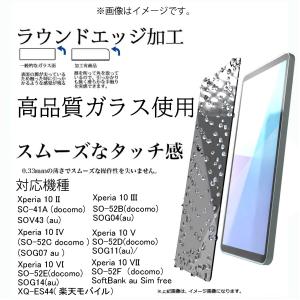 液晶保護ガラスフィルム 2枚セット Xperi...の詳細画像2