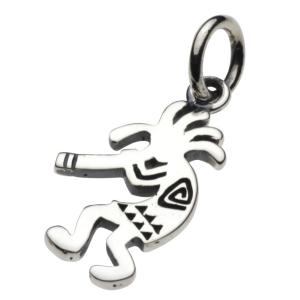 インディアンジュエリー（刻印有）STERLING ココペリ シルバー