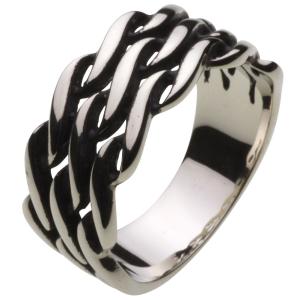 SAHRIVAR（シャフリーヴァル） SAHRIVAR Blue Enameled Ring (GOLD