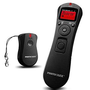 Photoolex T720N ニコン 2.4G 無線 シャッター 液晶LCD タイマー機能付き