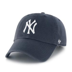 47 RGW17GWS Yankees CLEAN UP ヤンキース 定番 キャップ ホーム クリーンナップ フォーティーセブン 帽子 キャップ （Navy×White logo）の商品画像