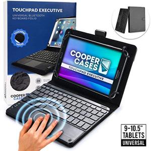 Cooper Cases TOUCHPAD EXECUTIVE Bluetooth タッチパッド付き キーボード ケース 【 9-10.5 インチ タブレット 汎用サイズ 】