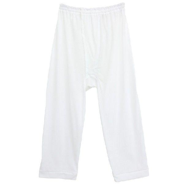 シニア 高齢者 吸水速乾 ズボン下 2枚組 ステテコ ７分丈 抗菌 防臭 綿 入院 介護 施設　名入...