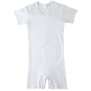 シニアファッション 高齢者 服 紳士 介護肌着 ロンパース